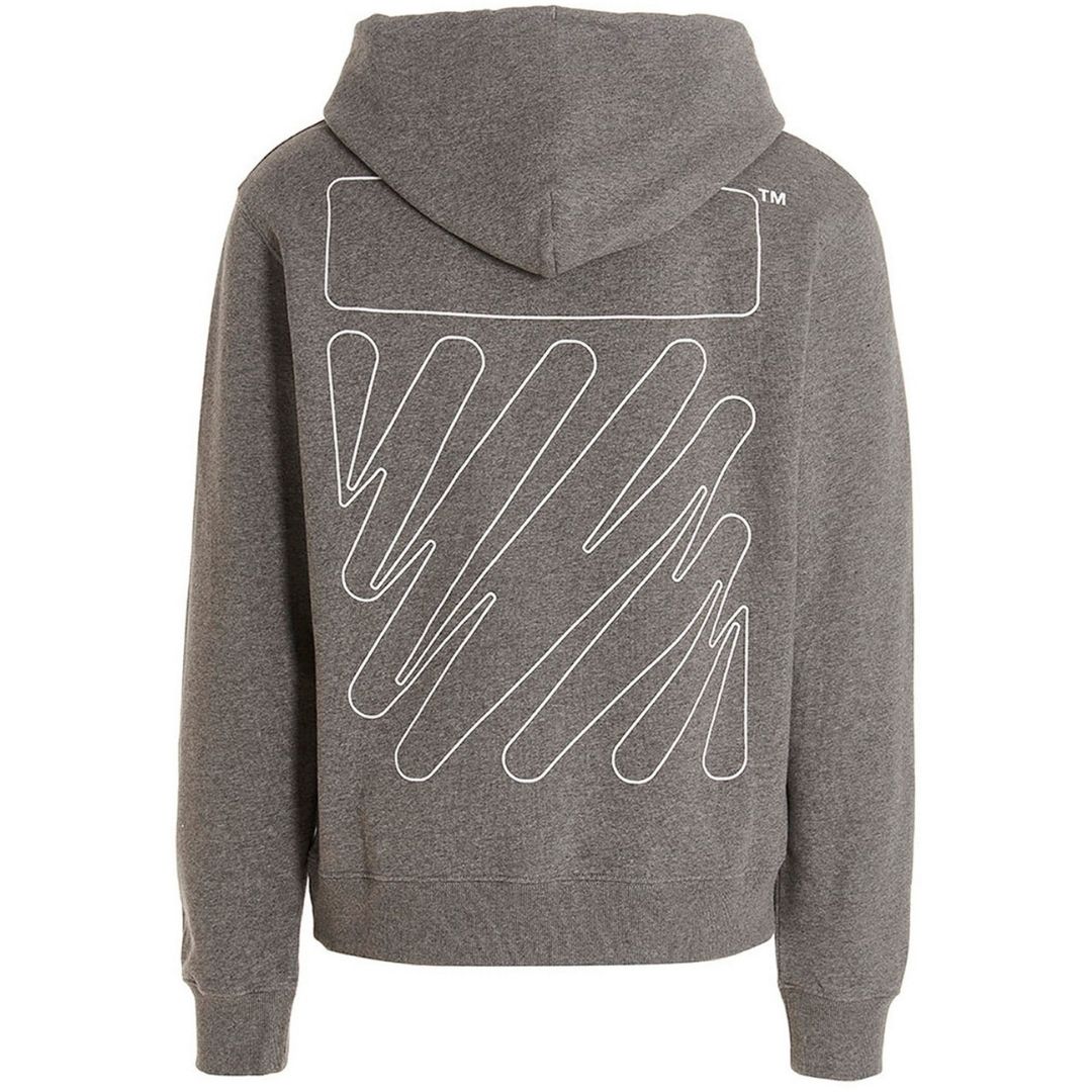 Slim Hoodie mit Wave Outline