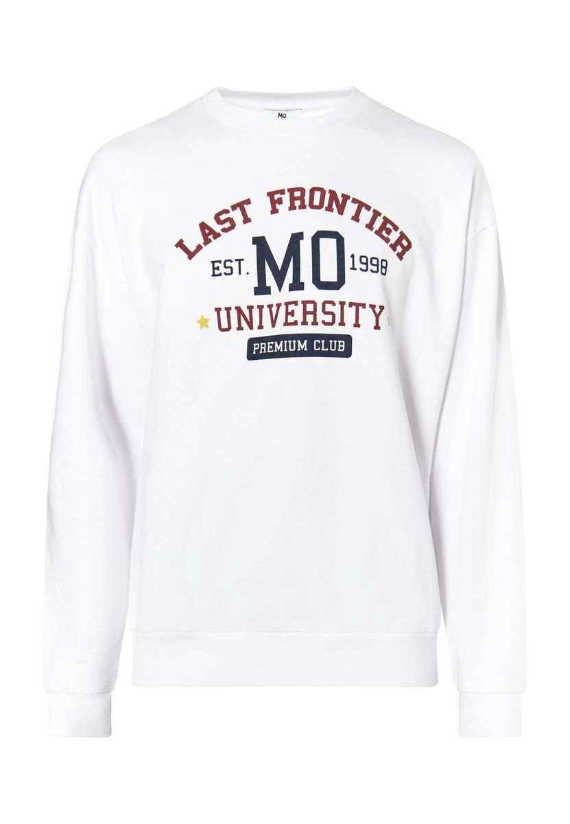 Mo Sweatshirt Herren weiss