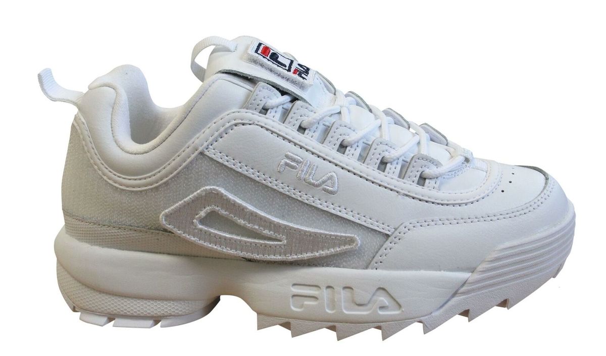 Weiße klobige Plateau-Fashion-Sneaker