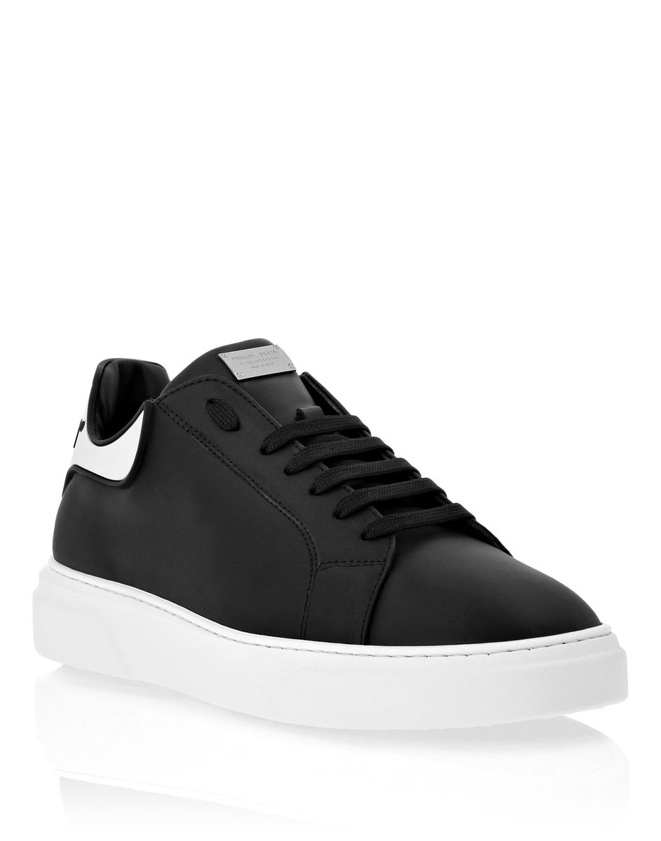 Nappa Leder Lo-Top Sneaker