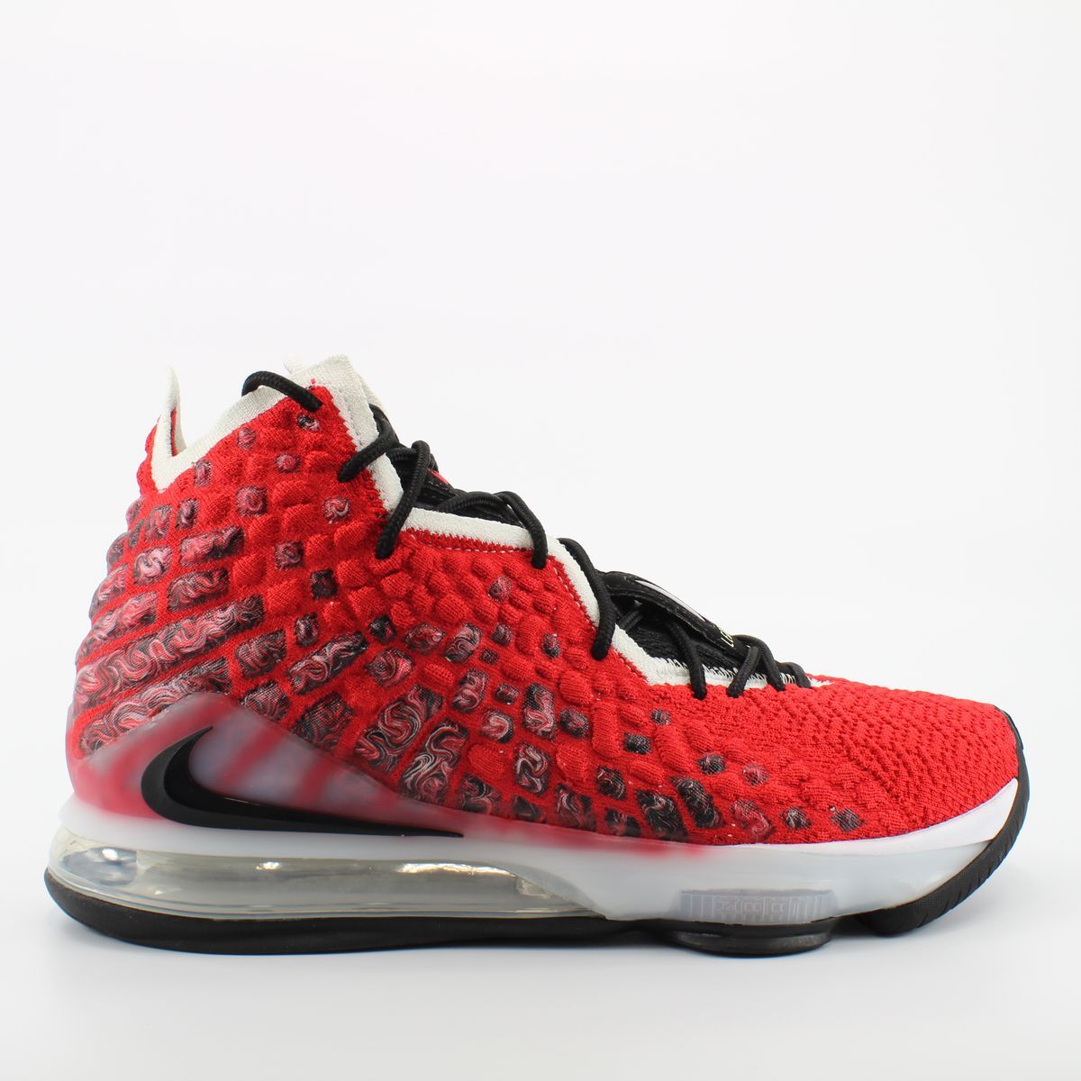 Herren Lebron XVII Rote Turnschuhe
