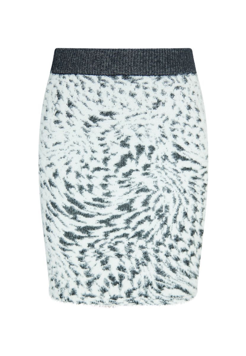 Jacquard Strick-Minirock