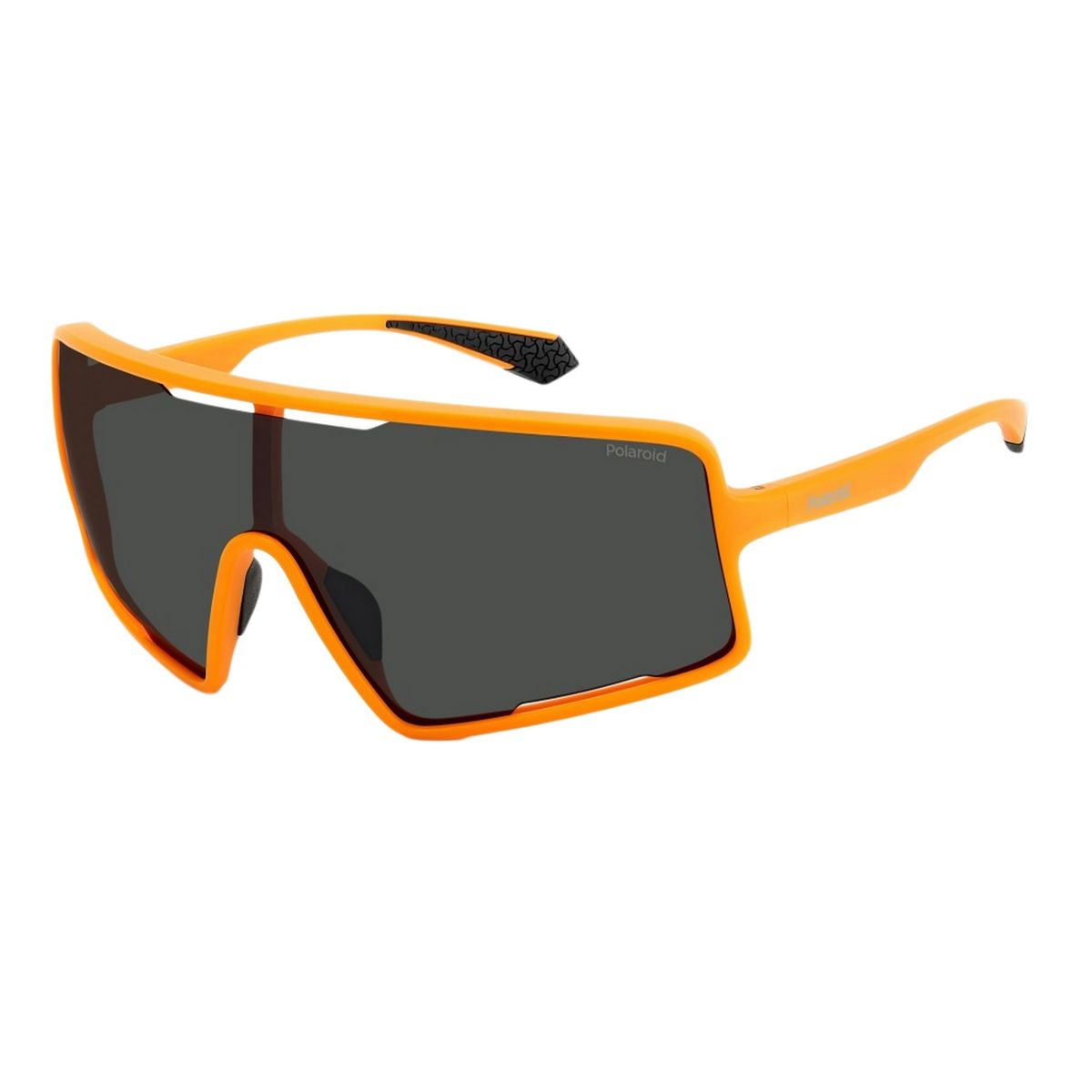 Rechteckige Sport-Sonnenbrille mit Vollrand