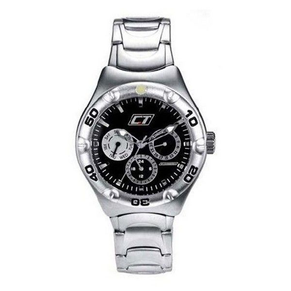 Chronographen-Uhr mit Edelstahlarmband