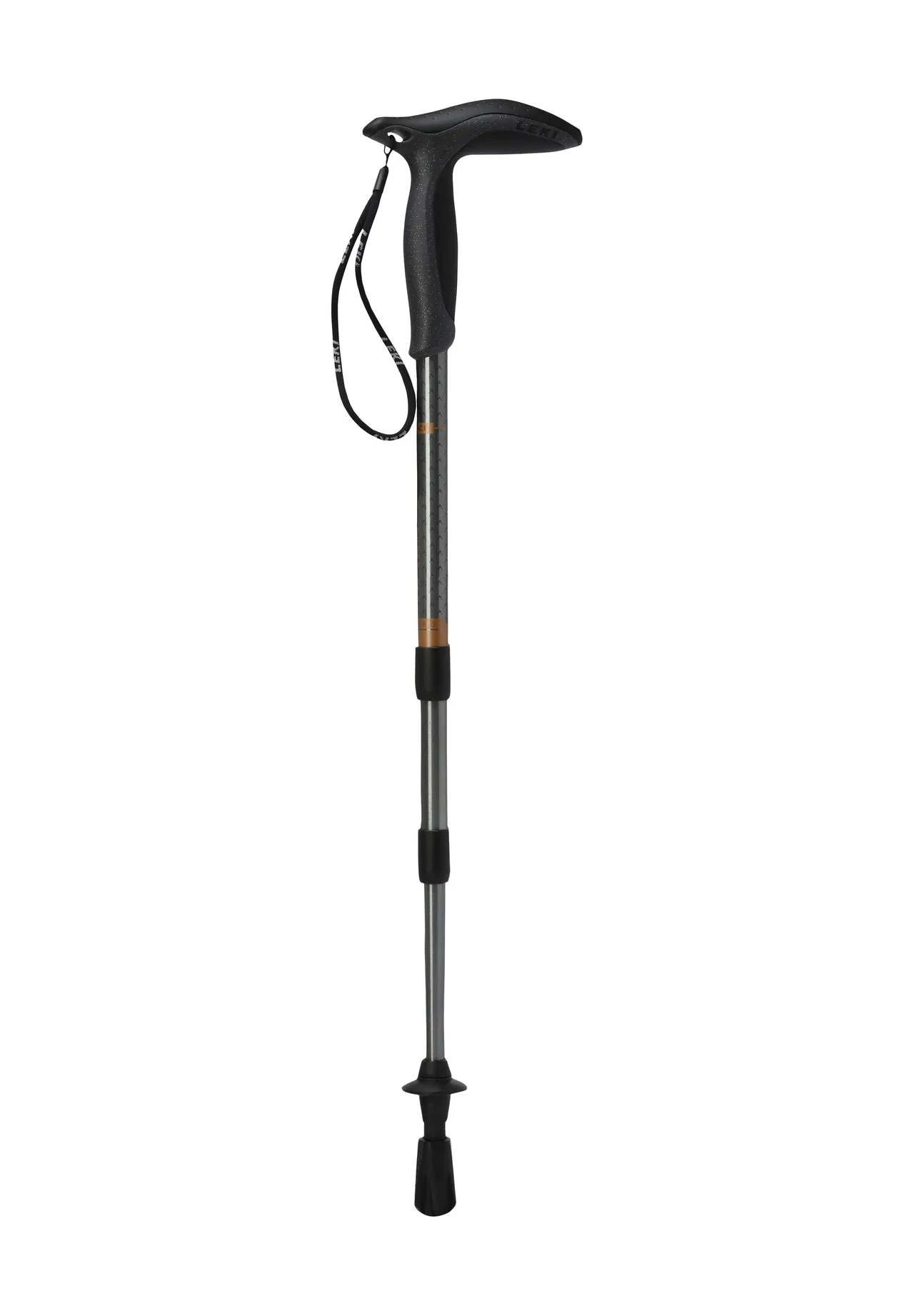 LEKI Wanderstock "Super Micro", Aluminium, stufenlos verstellbar, leicht, grau, OneSize