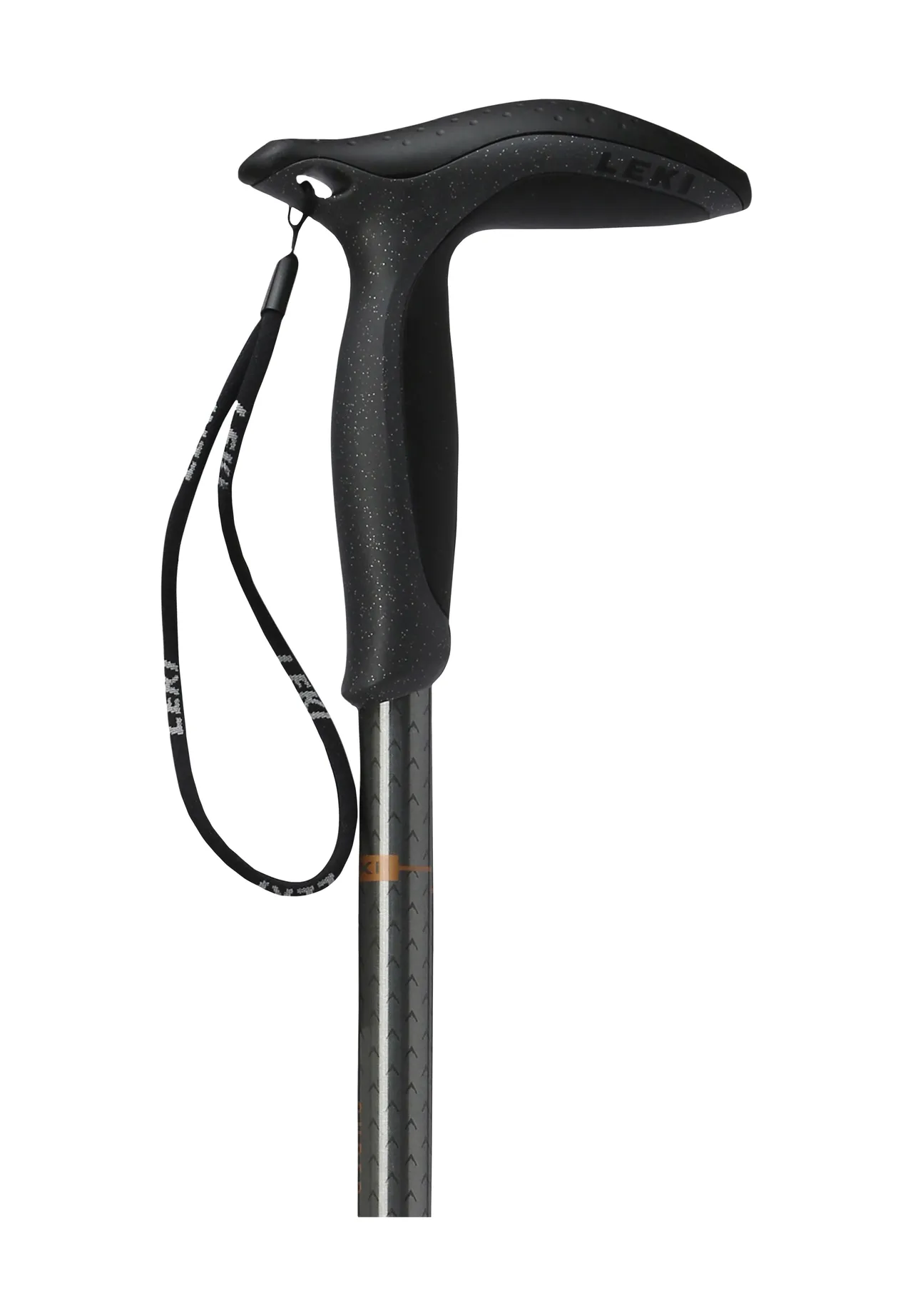 LEKI Wanderstock "Super Micro", Aluminium, stufenlos verstellbar, leicht, grau, OneSize