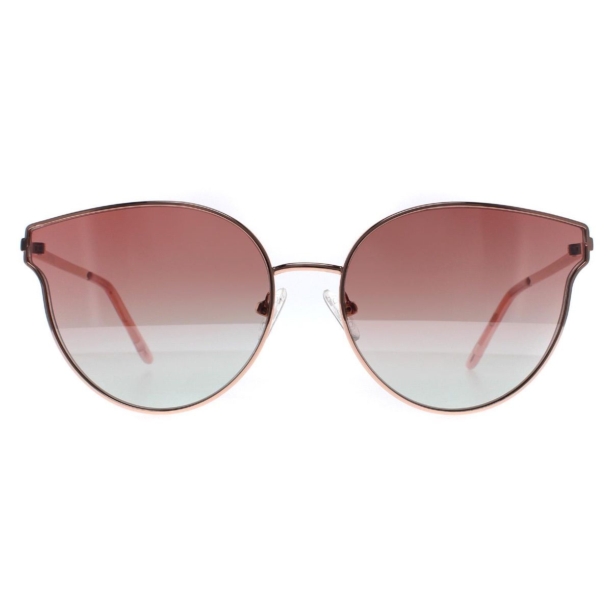 Elegante Cat-Eye Sonnenbrille mit Metallrahmen