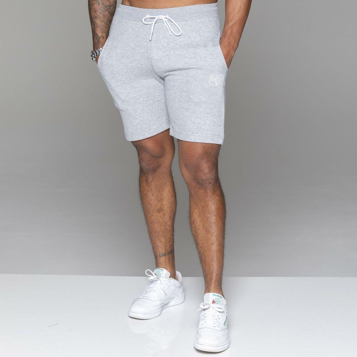 Herren Fleece Strick Freizeitshorts