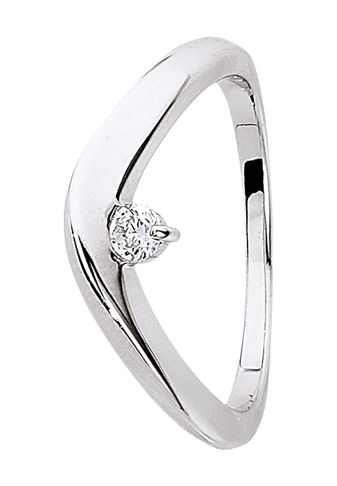 Silberring mit Zirkonia