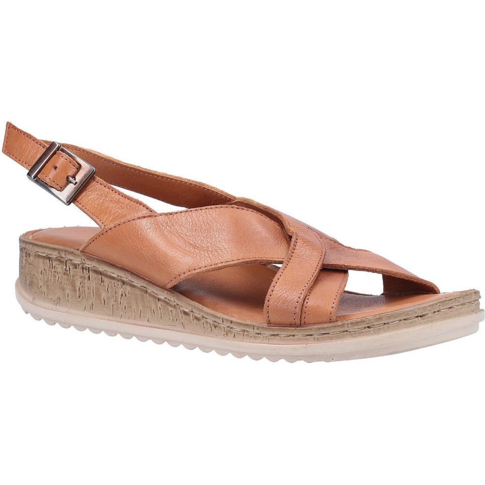 Hush Puppies Womens Elena Kreuz über Keilsandalen
