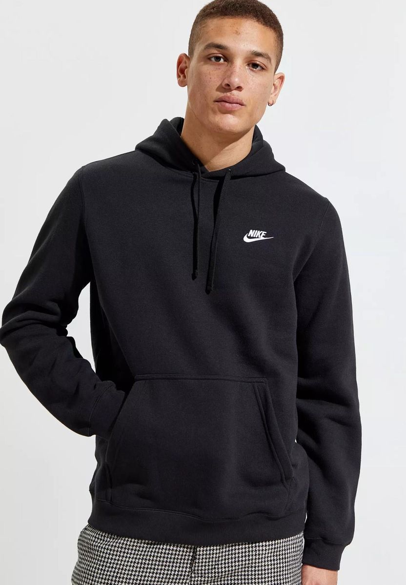 Herren Essential Fleece-Pullover-Hoodie