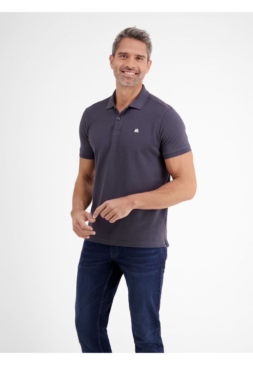 Klassisches Piqué-Poloshirt mit Logo