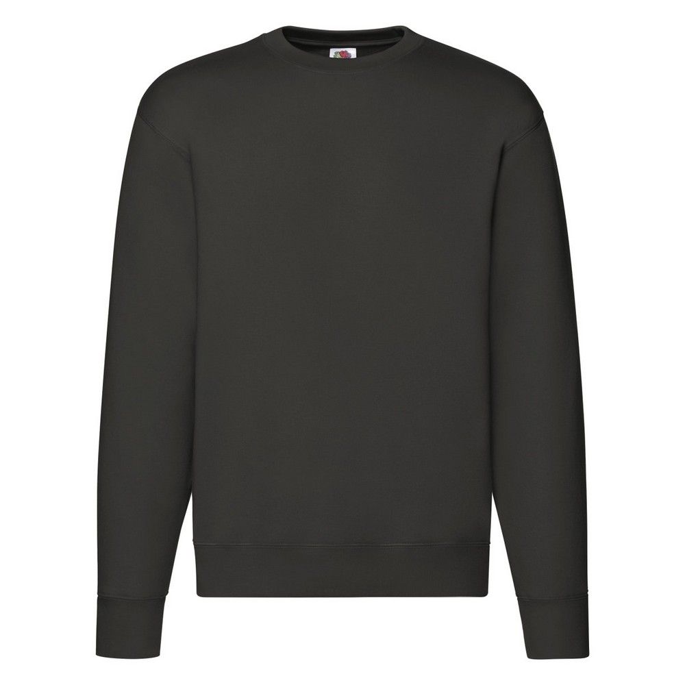 Fruit of the Loom Herren Premium Set-in Sweatshirt (Holzkohle)