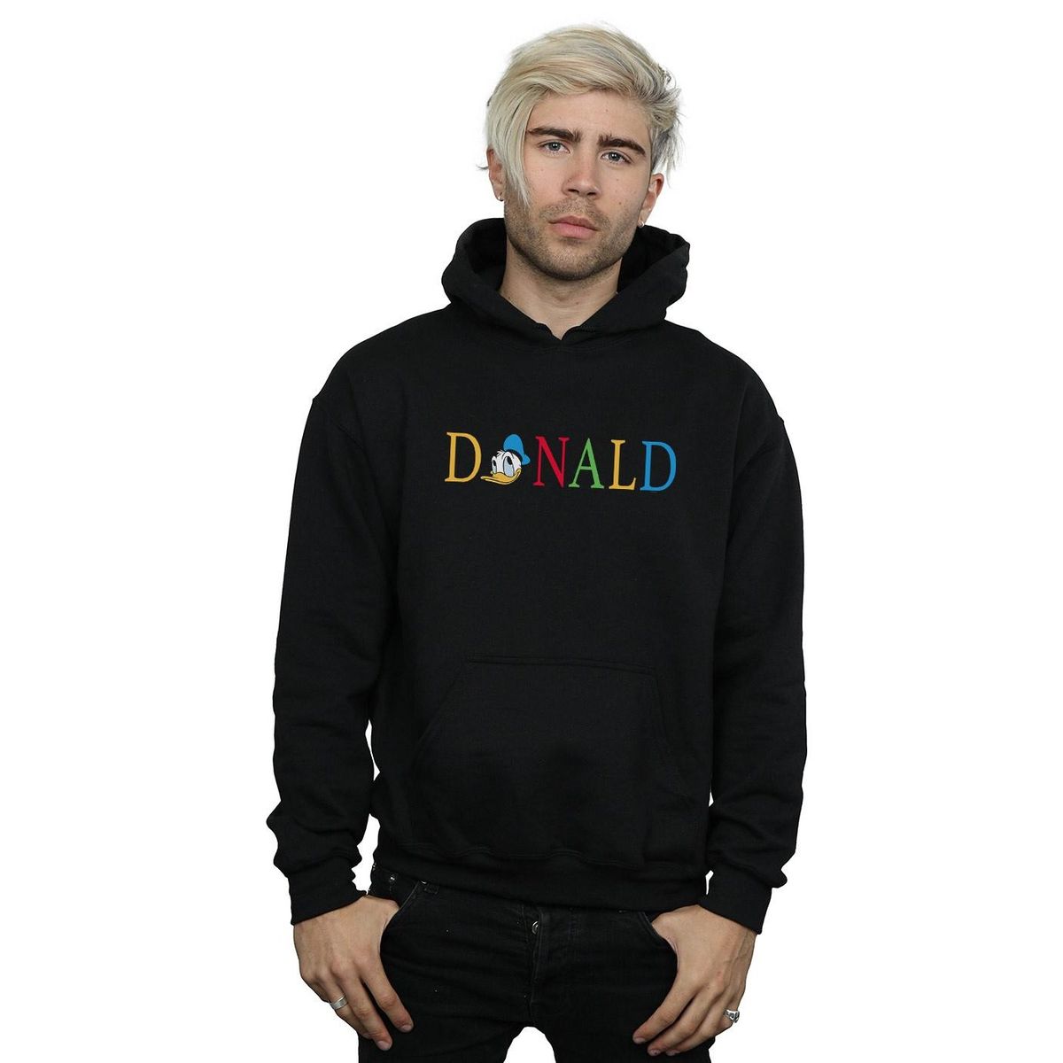 Kapuzenpullover mit Donald Duck Grafik