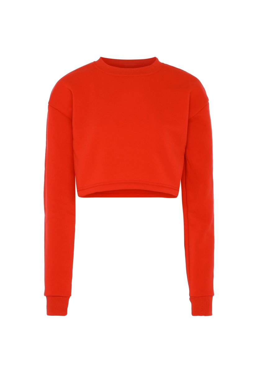 Kurzes Langarm-Sweatshirt