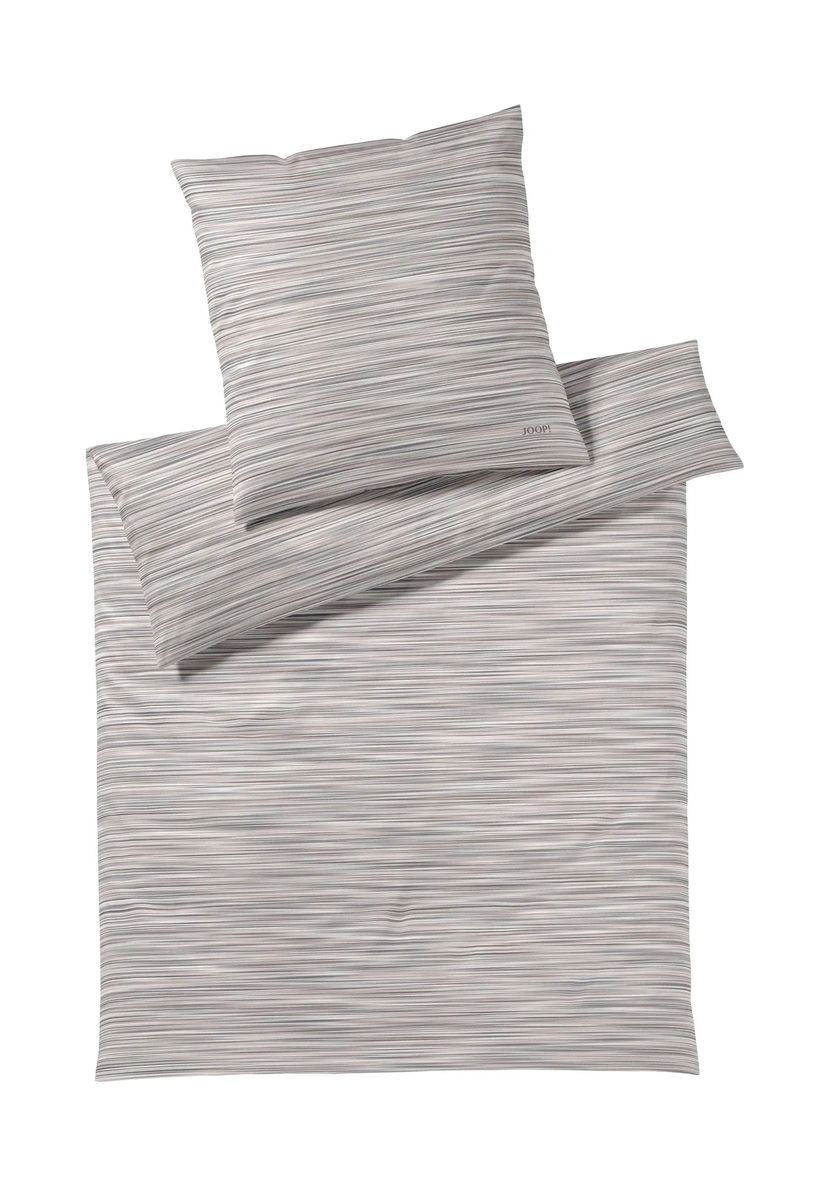 JOOP! Satin-Bettwäsche "Vivid", grau