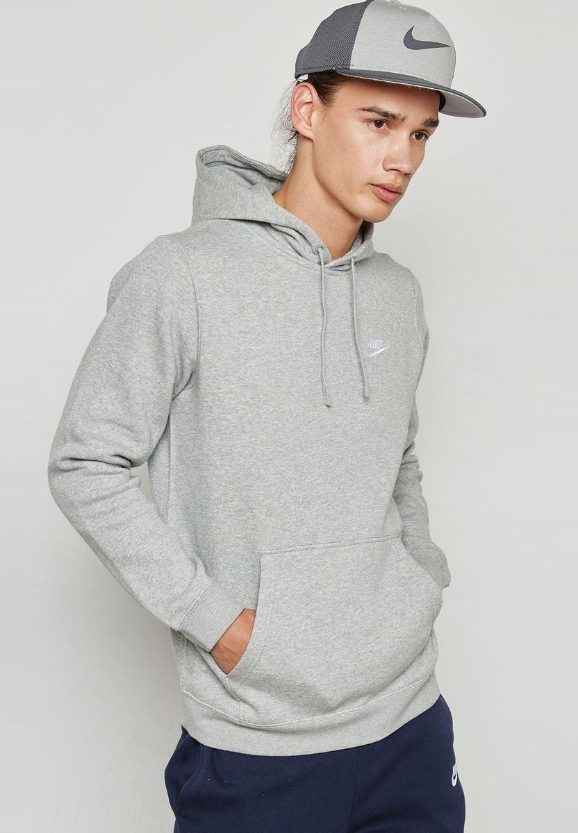 Kapuzenpullover mit gesticktem Logo