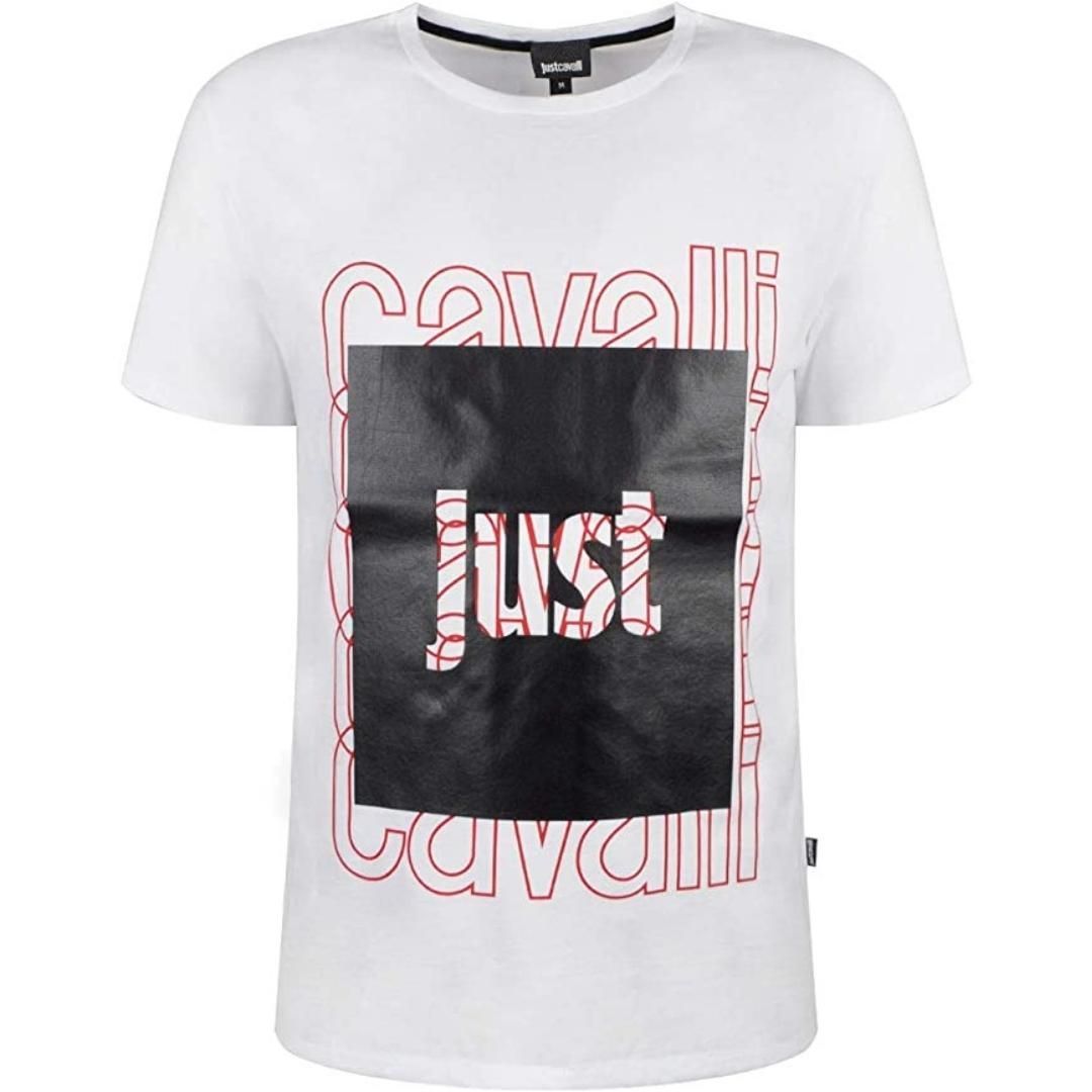 Baumwoll T-Shirt mit Grafikprint