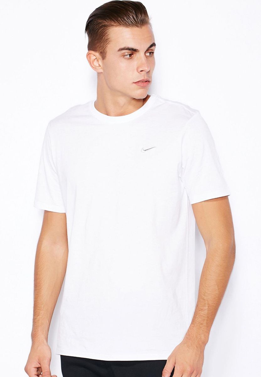 Klassisches T-Shirt mit Rundhalsausschnitt