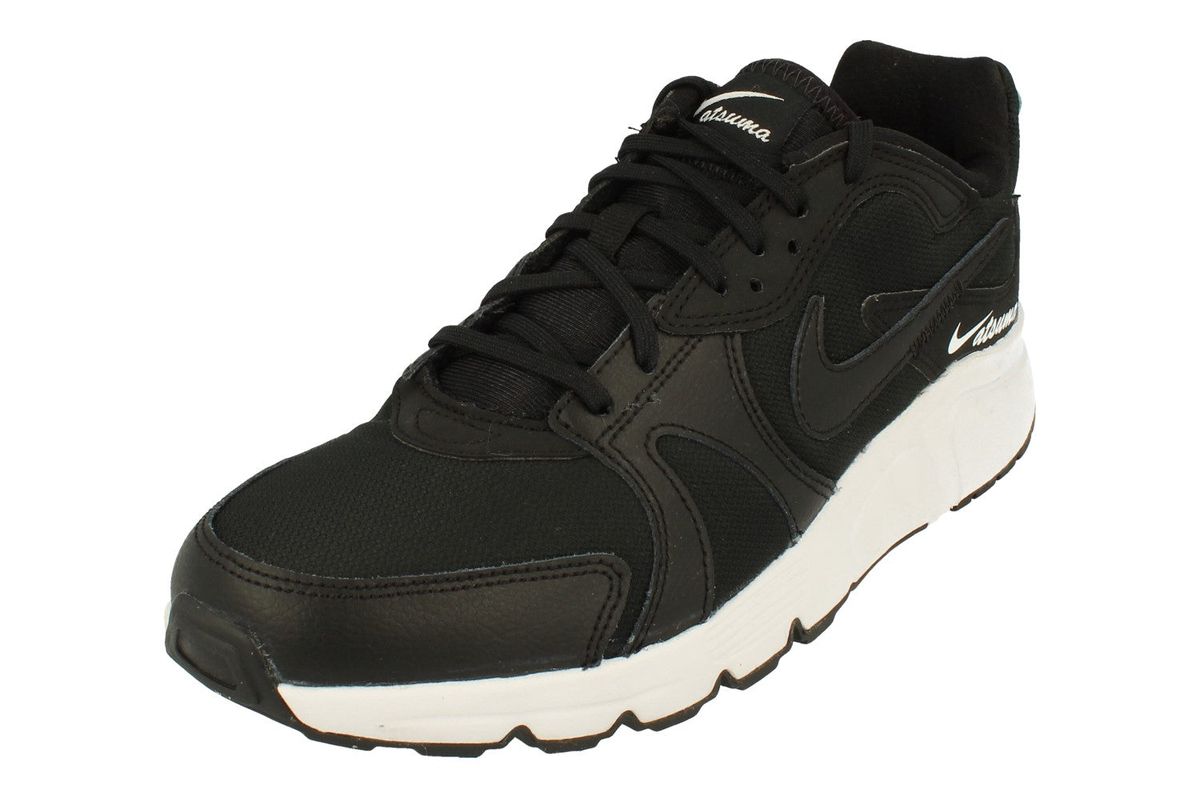 Schwarzer Low-Profile Sneaker