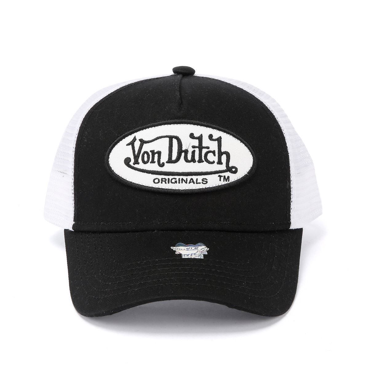 Von Dutch schwarze Trucker Cap