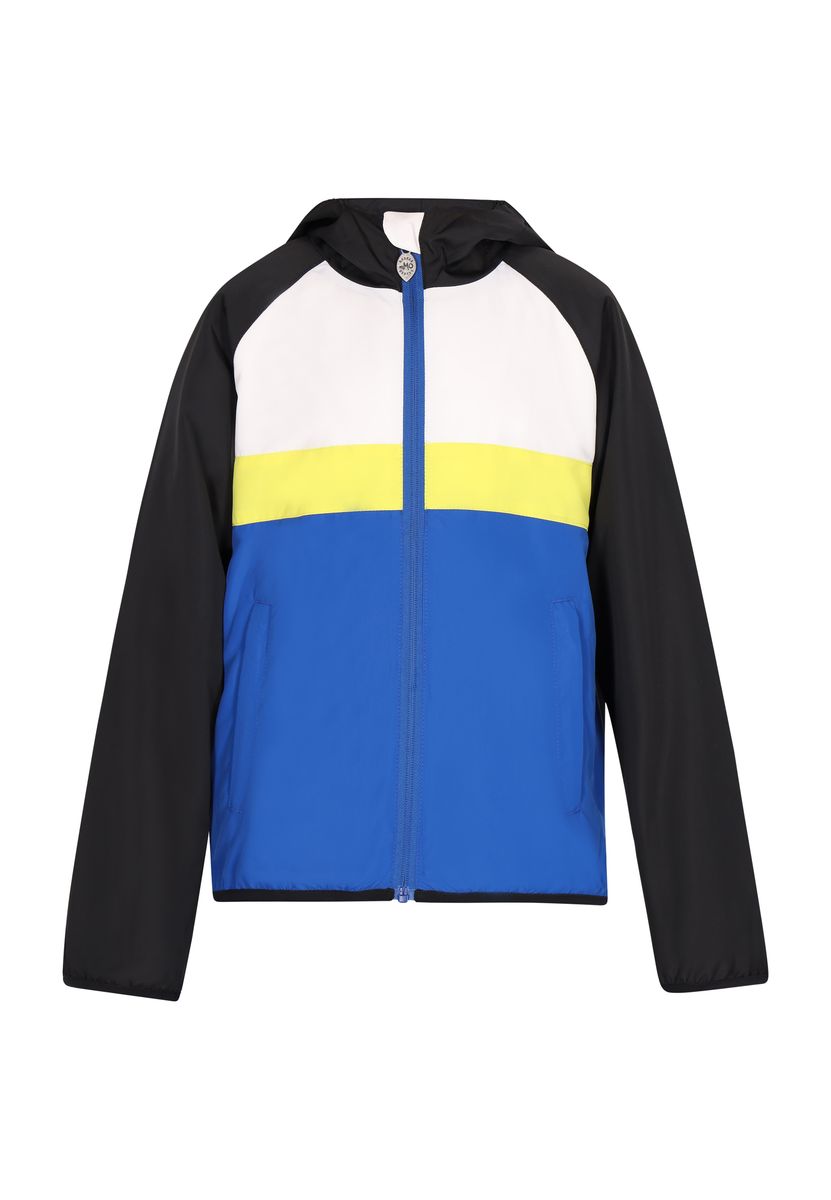 Colorblock Kinder Anorak Jacke mit Kapuze