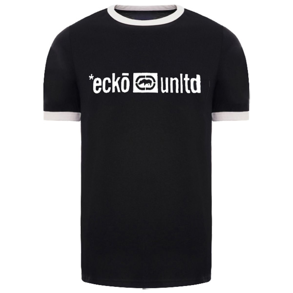 Herren Ringer T-Shirt mit Grafiklogo