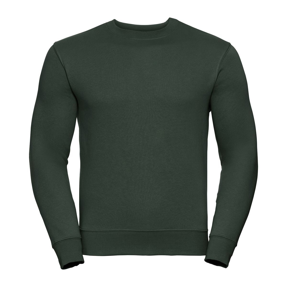 Klassisches Langarm-Sweatshirt mit Rundhalsausschnitt