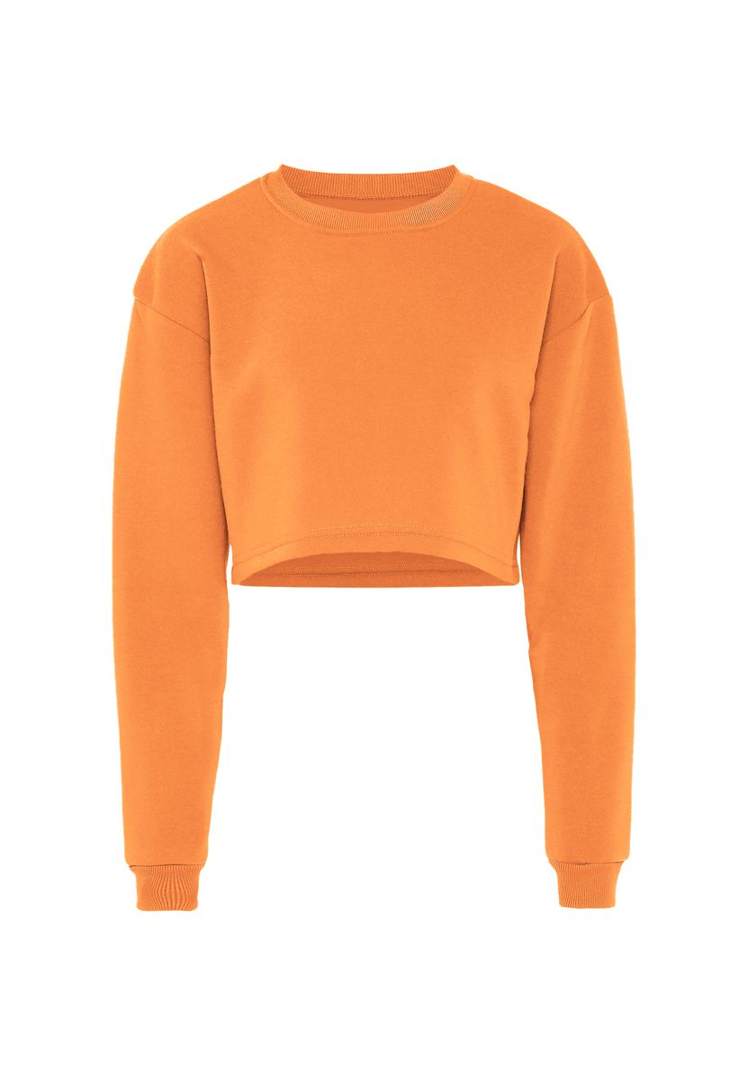 Kurzes Langarm-Sweatshirt