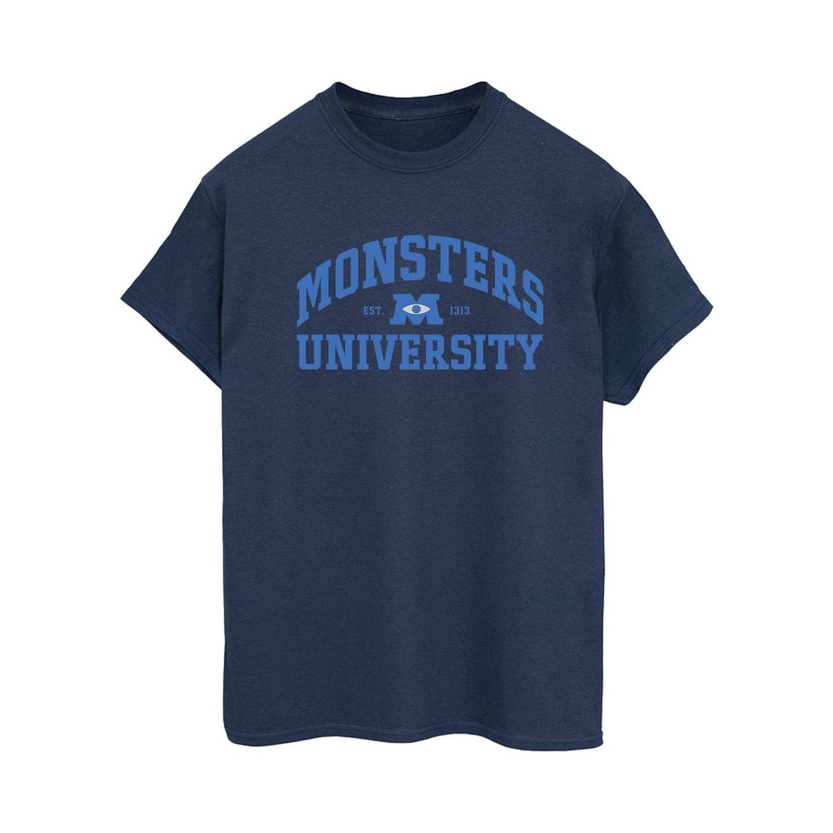 Disney - "Monsters University" T-Shirt für Damen (Marineblau)