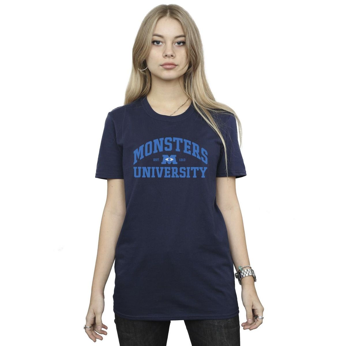 Monsters University Grafik Logo T-Shirt