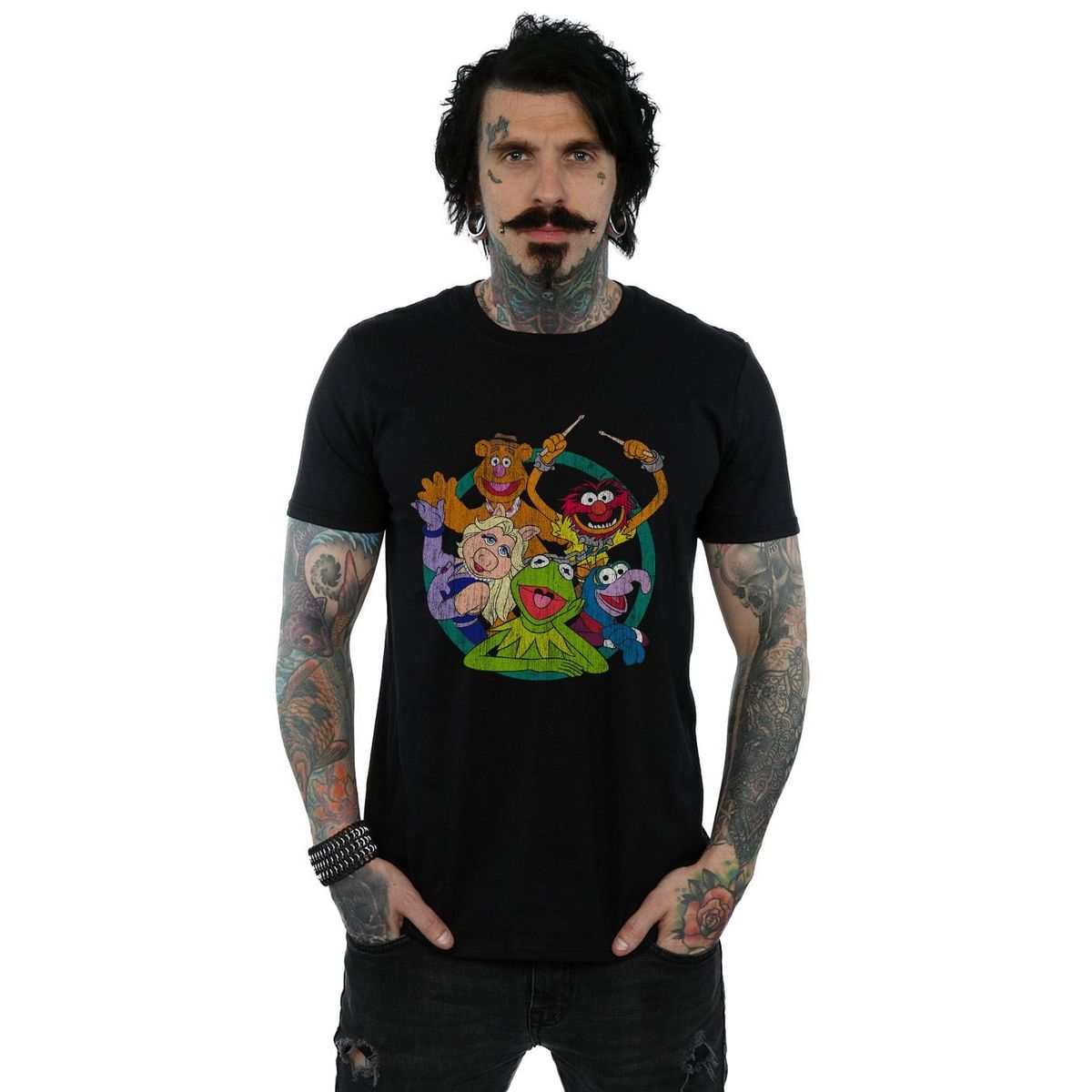 Klassisches Muppets Grafik Baumwoll T-Shirt