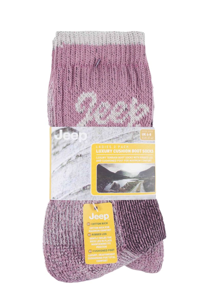 Gepolsterte Baumwoll-Wanderstiefelsocken