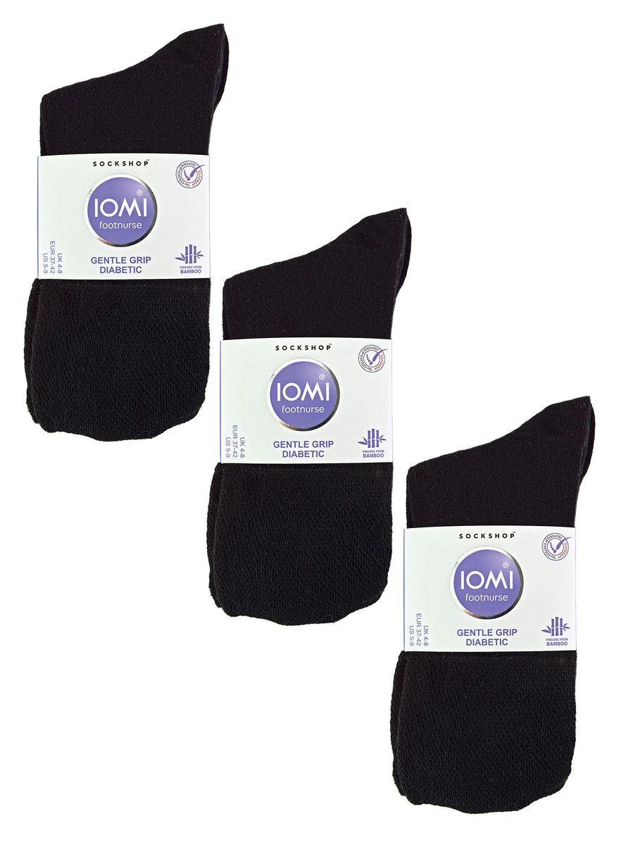 Nahtlose Diabetiker-Socken aus Bambus-Viskose