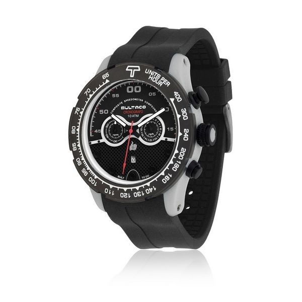 Herren Grau Composite Chronograph Uhr