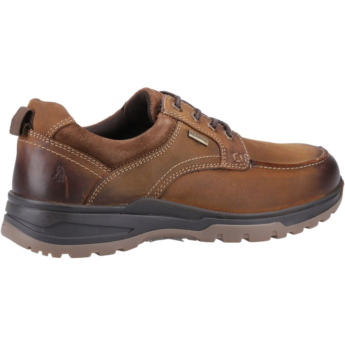 Robuste wasserdichte Leder-Schnürschuhe
