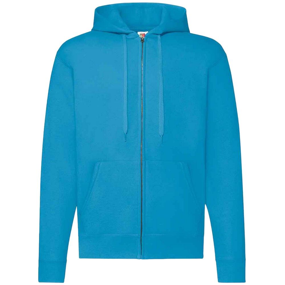 Unisex Kapuzenpullover mit Reißverschluss und Kordelzug