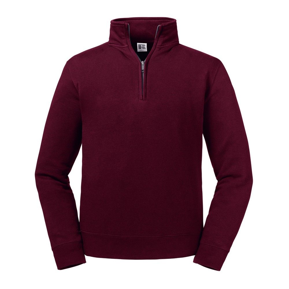 Herren Viertelreißverschluss-Pullover-Sweatshirt