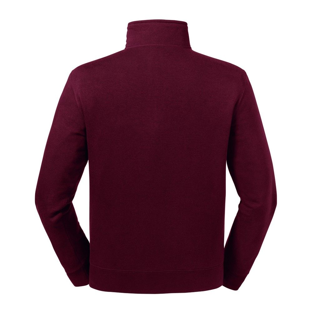 Authentischer Fleece-Pullover mit Reißverschluss