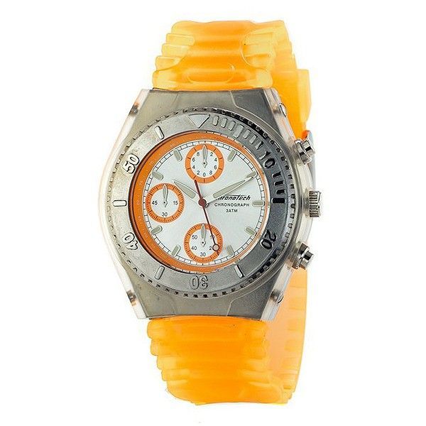 Chronograph Uhr mit Gummiarmband