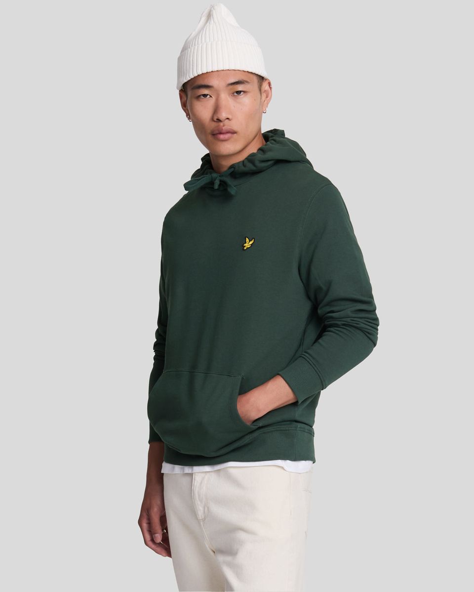 Herren Kapuzenpullover aus Loopback-Baumwolljersey