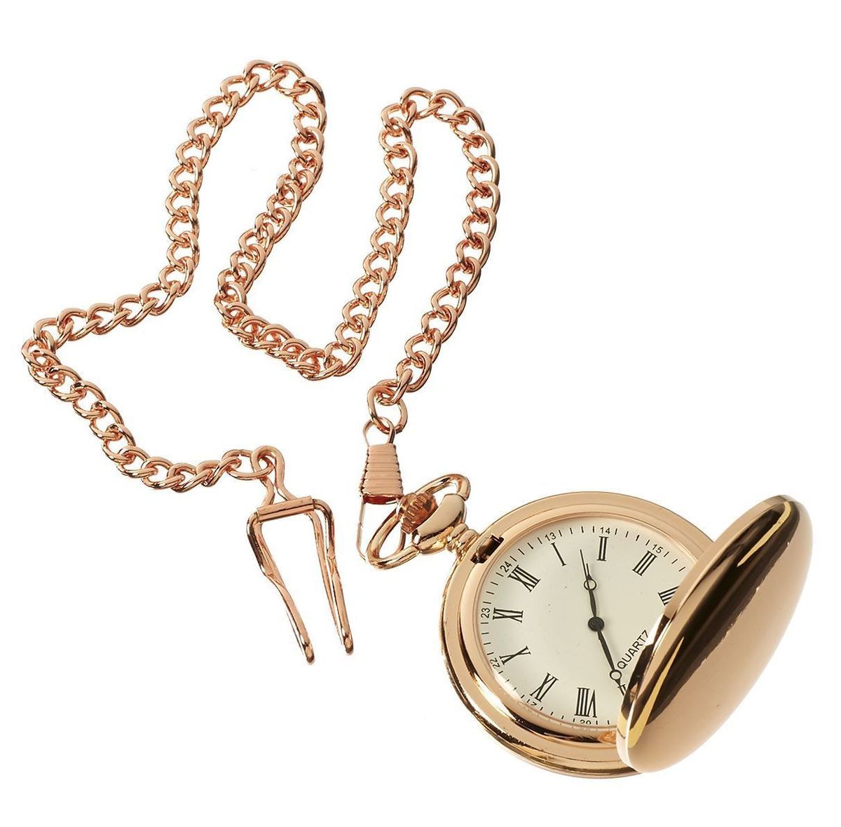 Taschenuhr im Vintage-Stil mit Kette