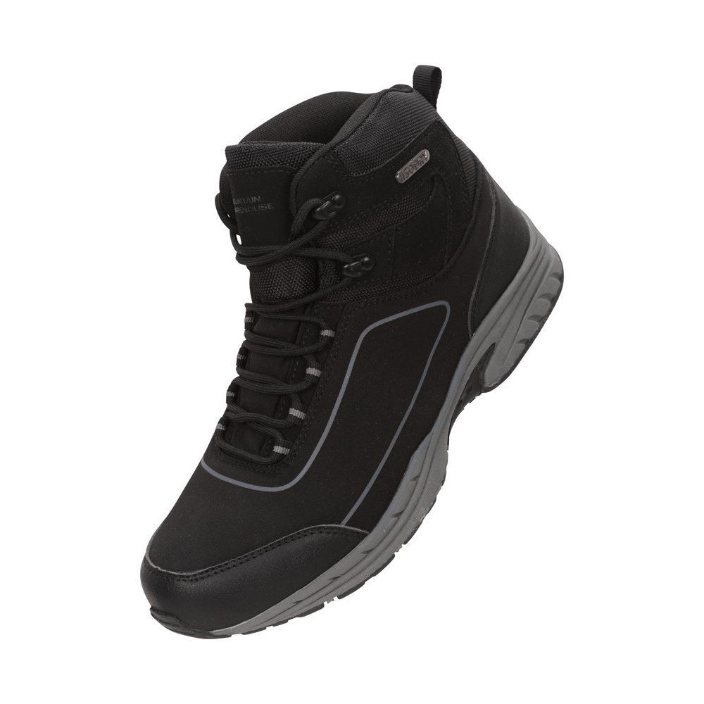 Mountain Warehouse Herren Ramble Softshell-Wanderstiefel (Holzkohle/Schwarz)