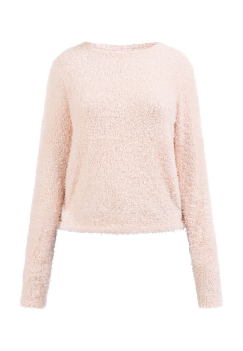 Mymo Strickpullover Damen rosa