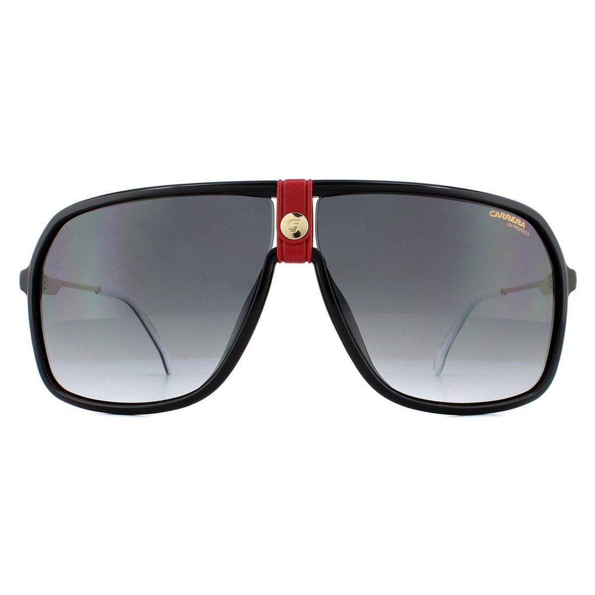 Aviator-Sonnenbrille mit oberem Akzentbalken