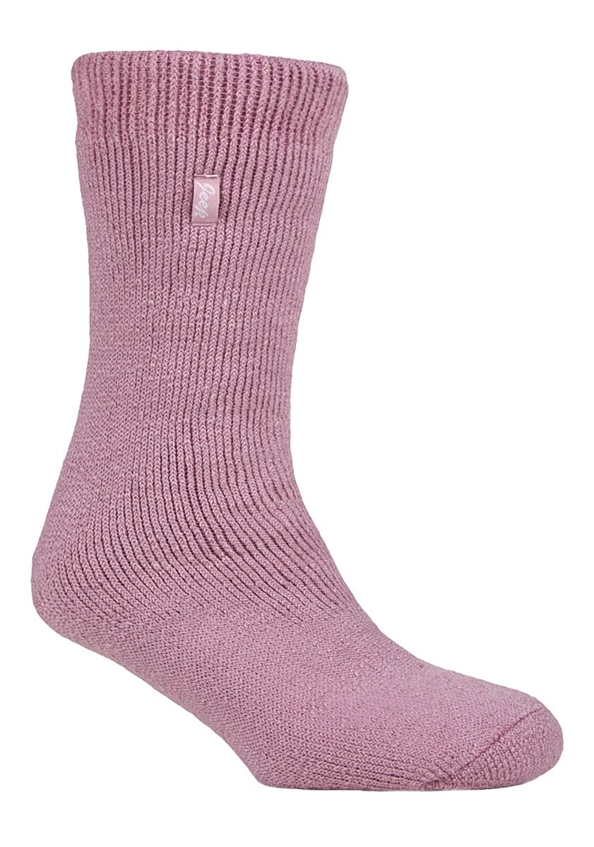 Damen Thermosocke | Jeep | Atmungsaktive Luxus gepolsterte Winterstiefel Socken für Frauen - Rose