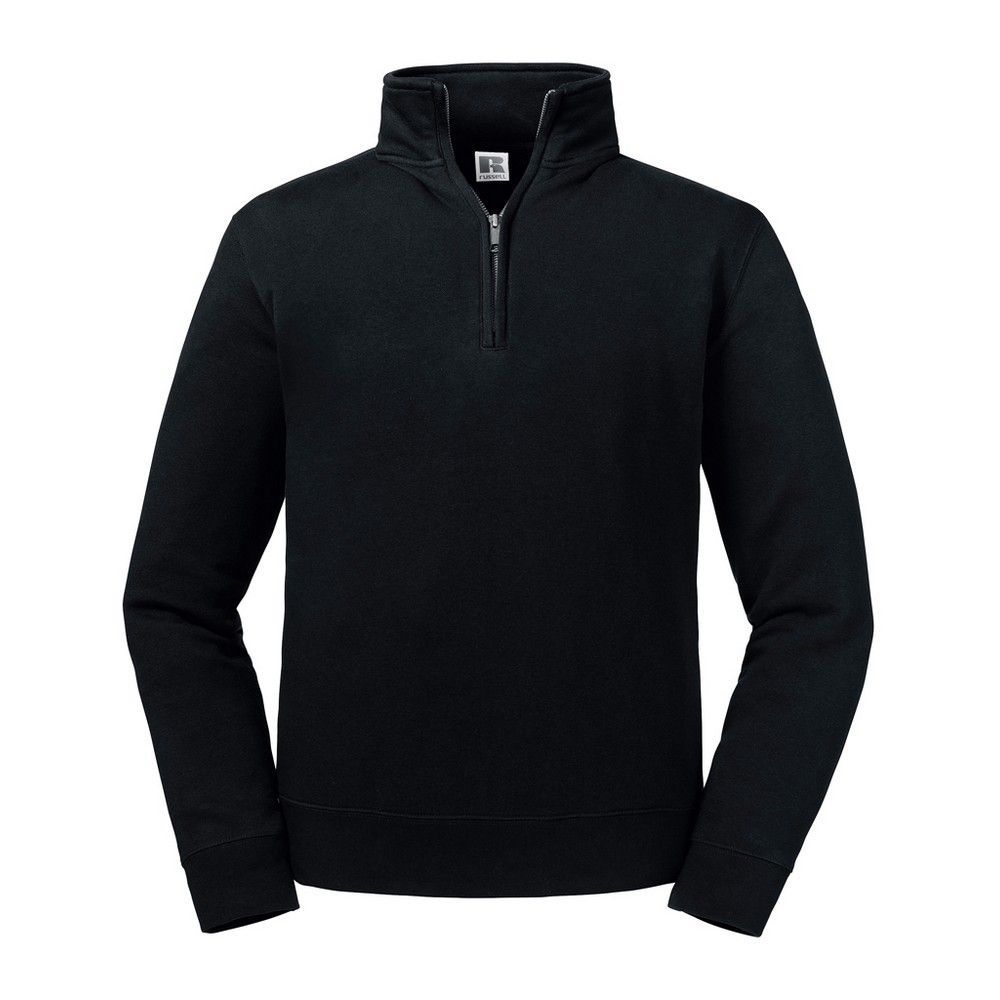 Viertelreißverschluss Fleece-Sweatshirt für Herren