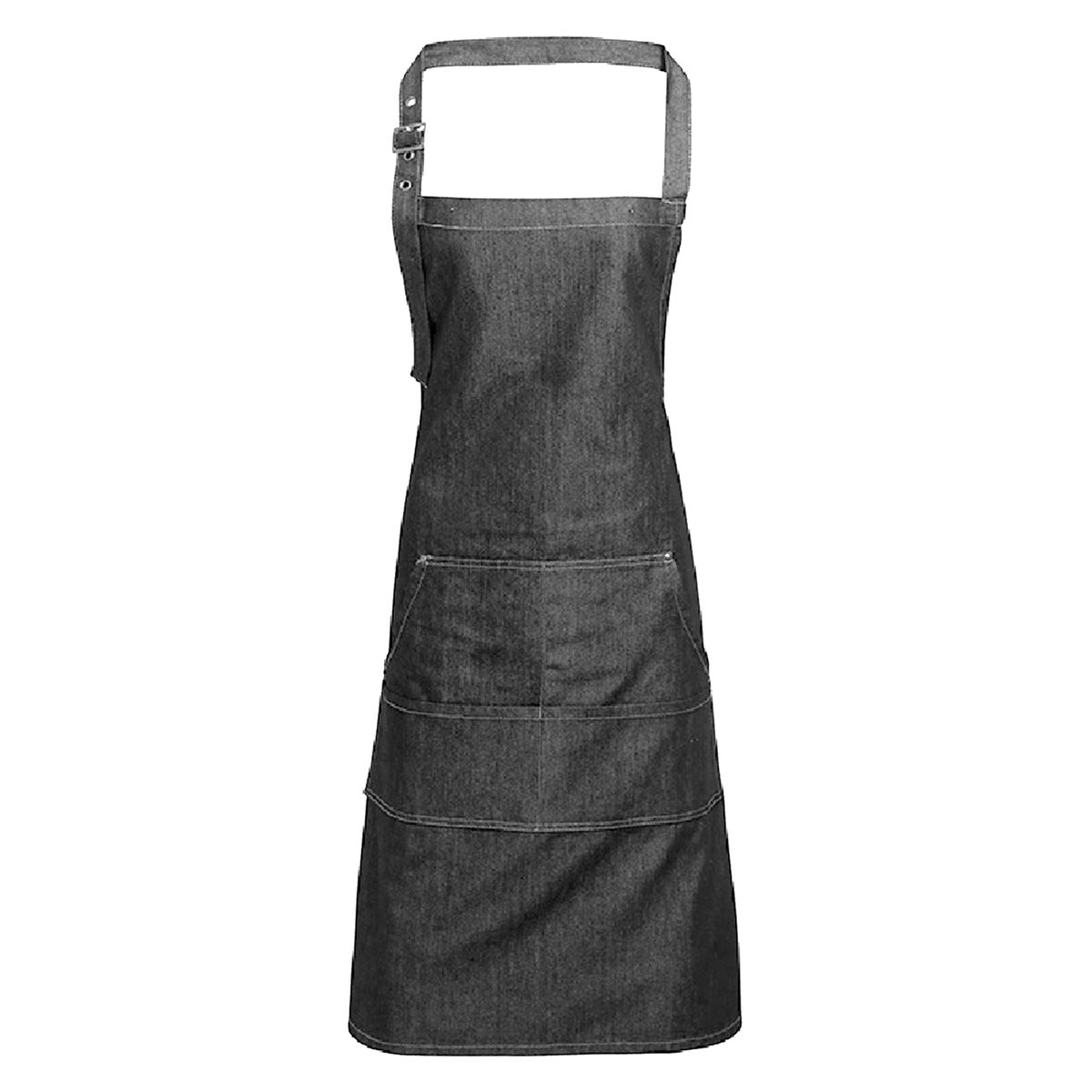 Denim-Latzschürze mit Taschen