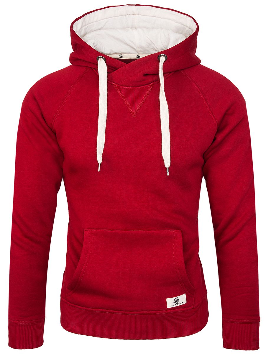 Farbblock-Kapuzenpullover mit Reißverschluss