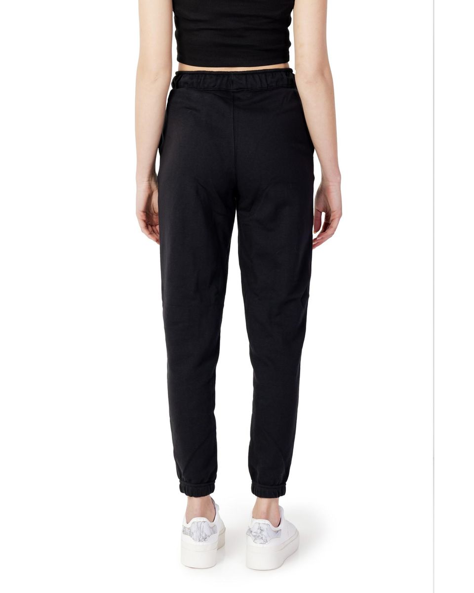 High-Waist Jogginghose mit Ziernaht